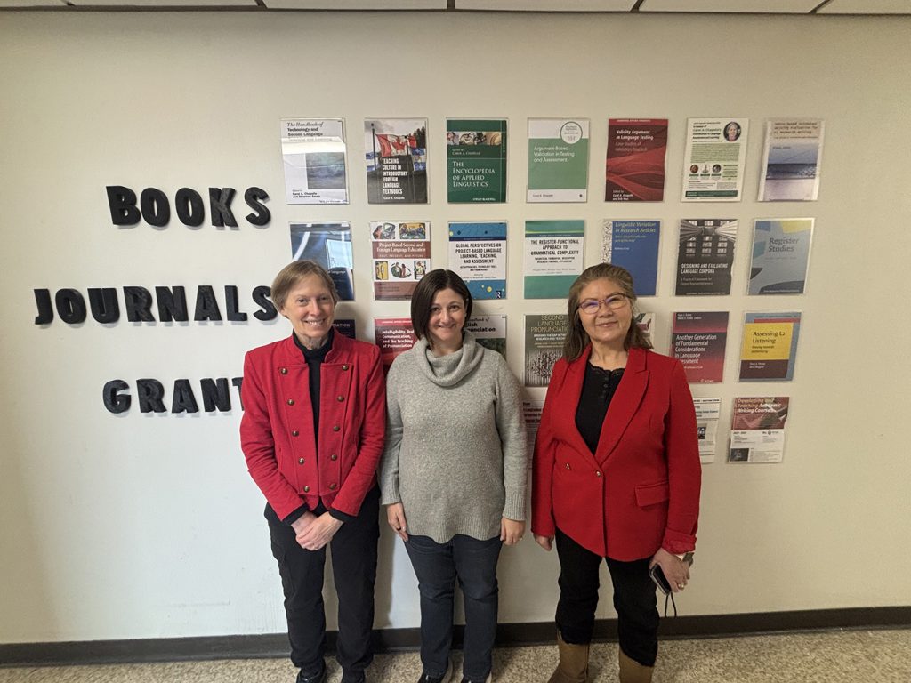 Carol Chapelle, Bethany Gray and Gulbahar Beckett